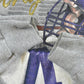 Vintage 1990s Minnesota Vikings Embroidered NFL Crewneck Sweatshirt Men's Medium