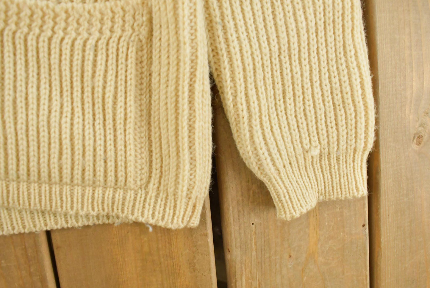 Vintage 1990s Wool Knit Cardigan Sweater Men's M