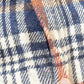 Vintage 1980s Campus CPO Wool Blend Plaid Flannel Button Up Shirt Men's L