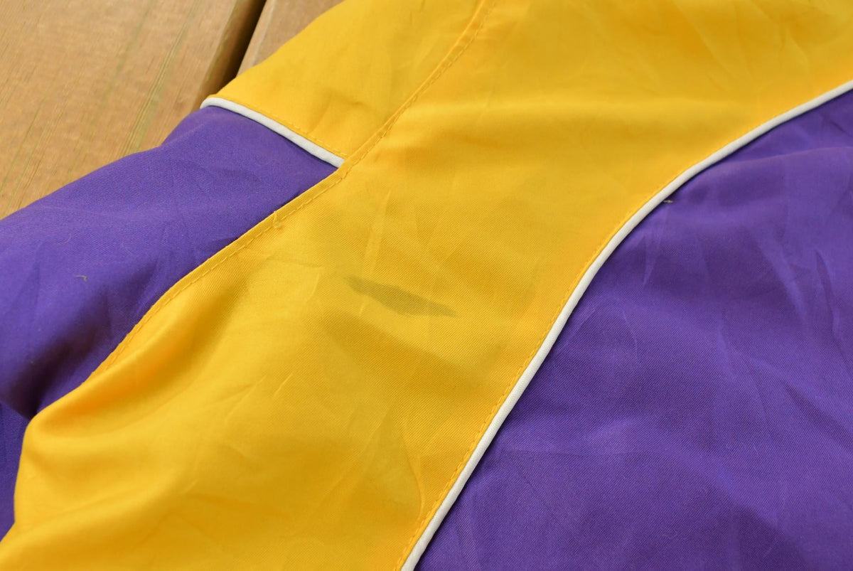 Vintage Y2K Minnesota Vikings Pullover NFL Football Windbreaker Jacket Men's XXL