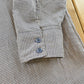 Vintage 1980s JC Penney Western Gingham Flower Embroidered Button Up Shirt Men's XL