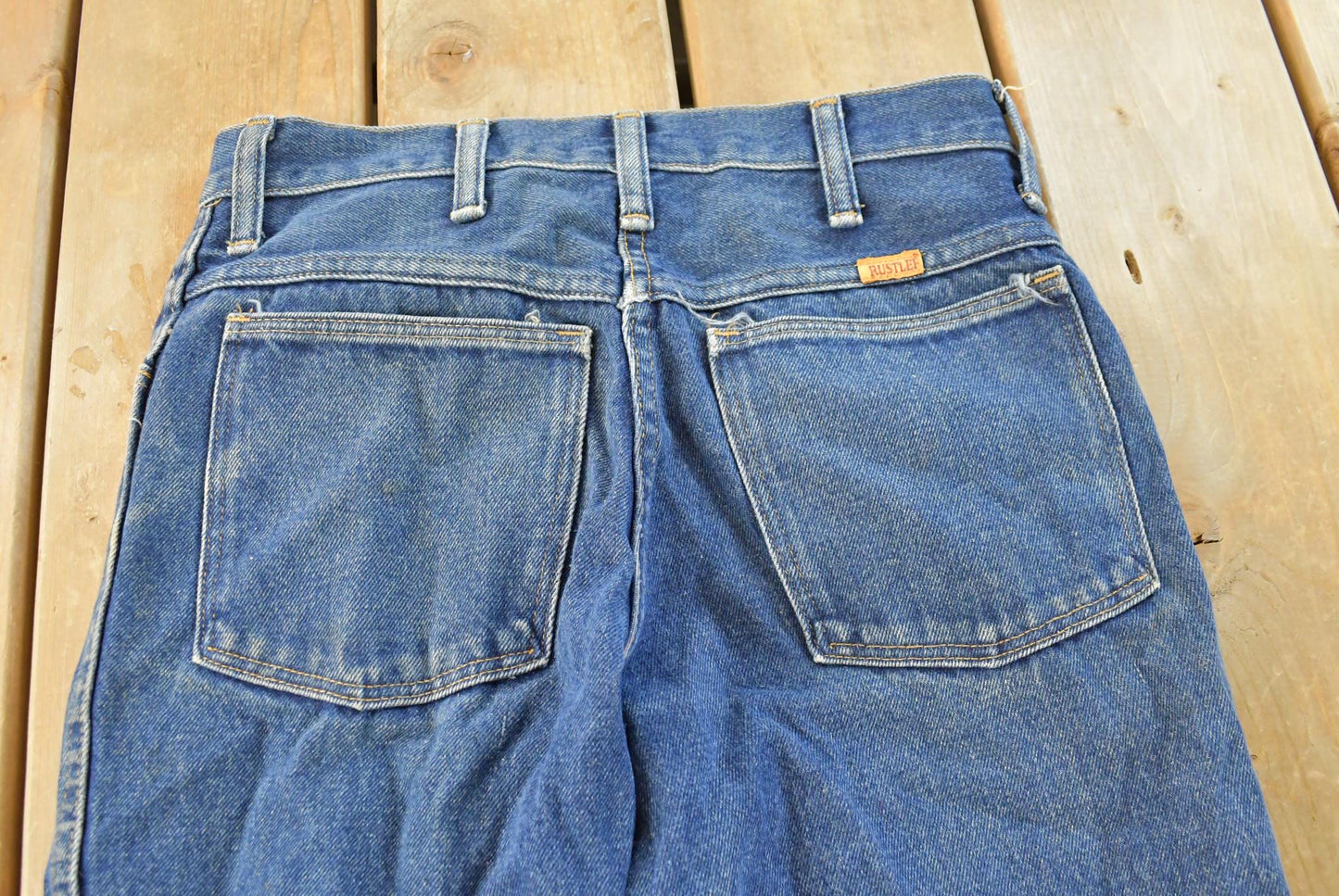 Vintage 1980s Rustler Denim Jeans Men's 27 x 32