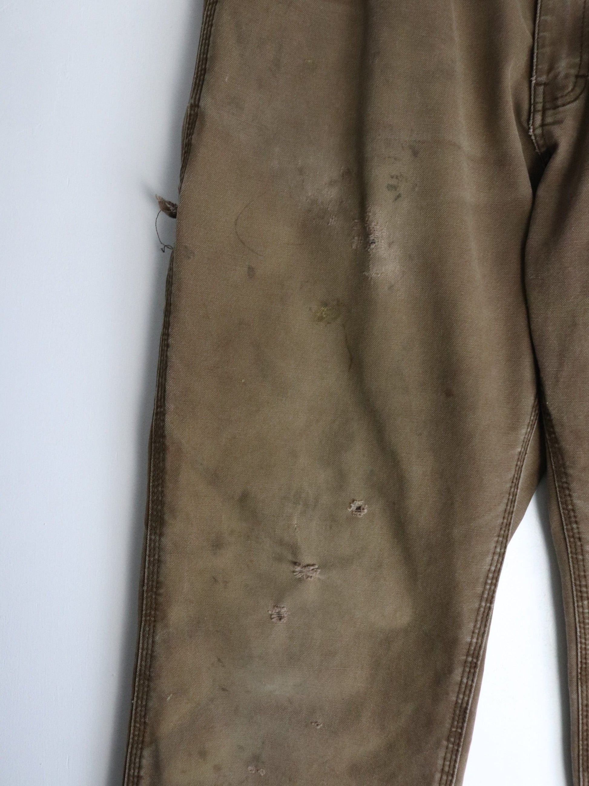 Berne Pants Mens 34 x 34 Brown Work Wear