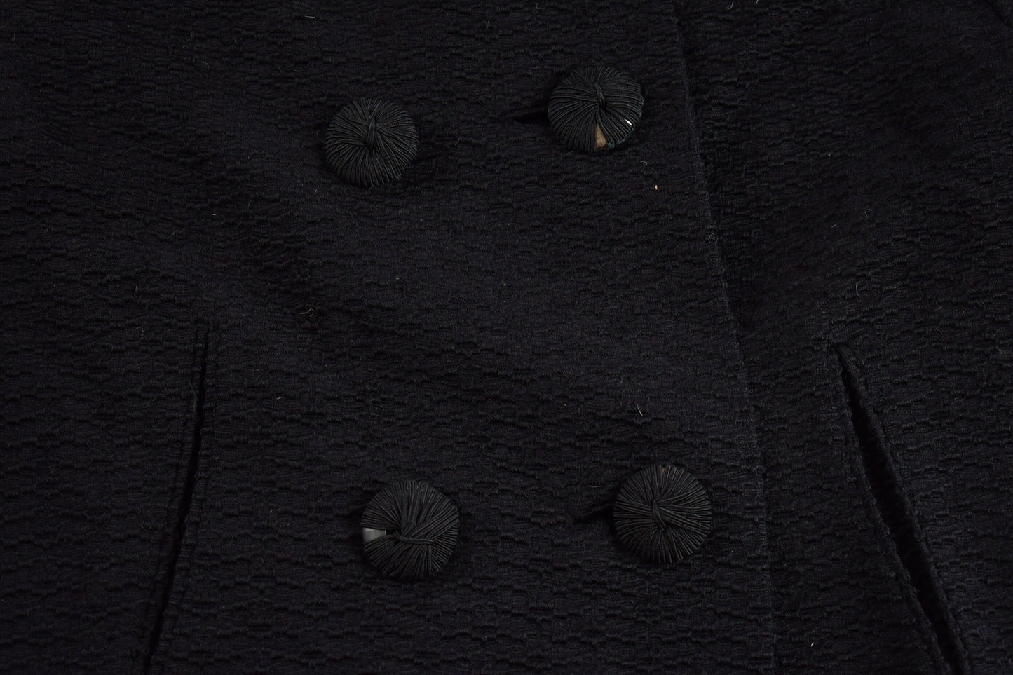 Vintage 1980s Robertsons Fleetwood Fur Collar Over Coat