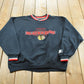 Vintage 1990s Starter Chicago Blackhawks NHL Hockey Embroidered Sweatshirt Men's L / Made in Korea / 90s Sportswear