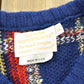 Vintage 1980s Pendleton Country Sophisticates Wool Knit Cardigan Button Up Sweater Women's M