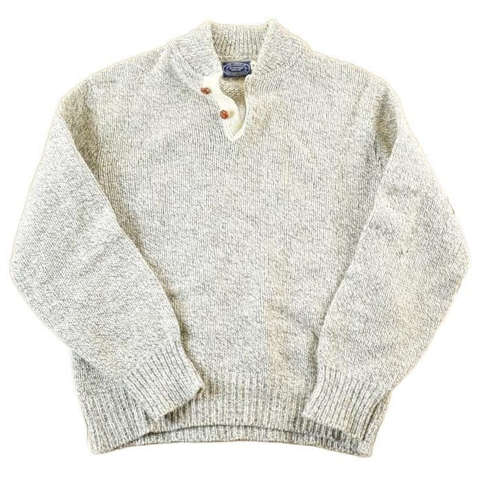 Vintage 1990s Dunster House Knit Abstract Pattern Crewneck Sweater Mens M