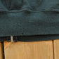 Vintage 2000s Black Blank Zip Up Hoodie Sweatshirt Men's L