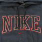 Vintage 2000s Nike Spellout Swoosh Hoodie Sweatshirt Men's M