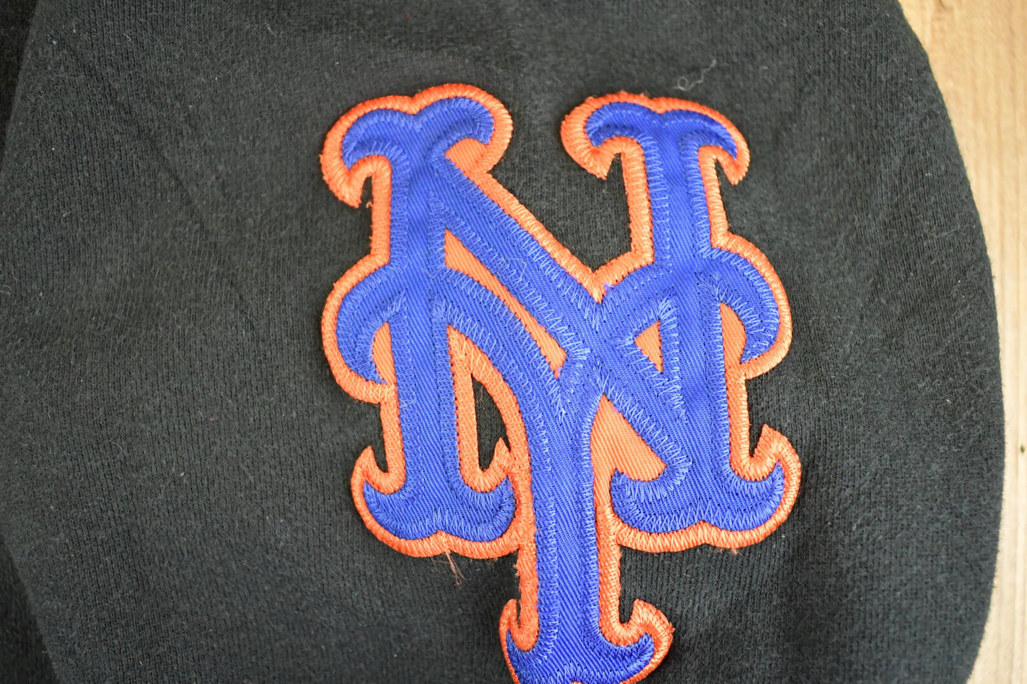 Vintage 1990s New York Mets Heavyweight Hoodie Sweatshirt Men's XL