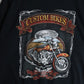 Biker T Shirt Mens 2XL Black Motorcycles