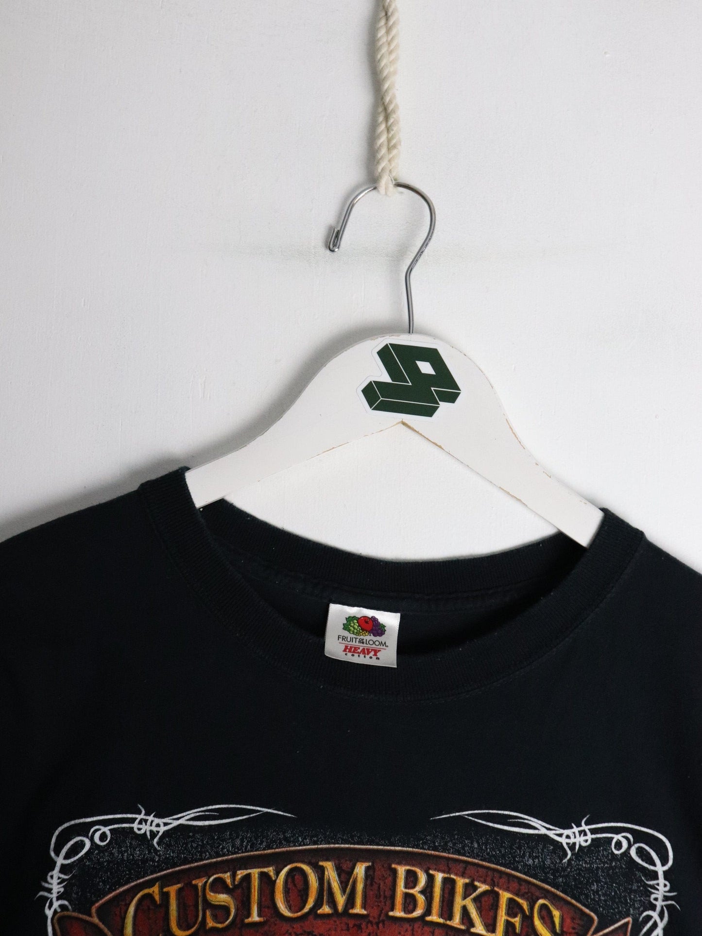 Biker T Shirt Mens 2XL Black Motorcycles