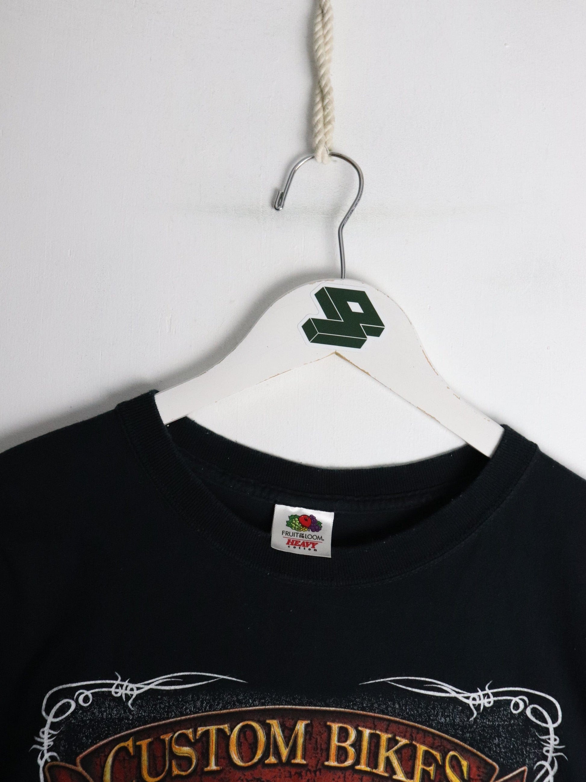 Biker T Shirt Mens 2XL Black Motorcycles