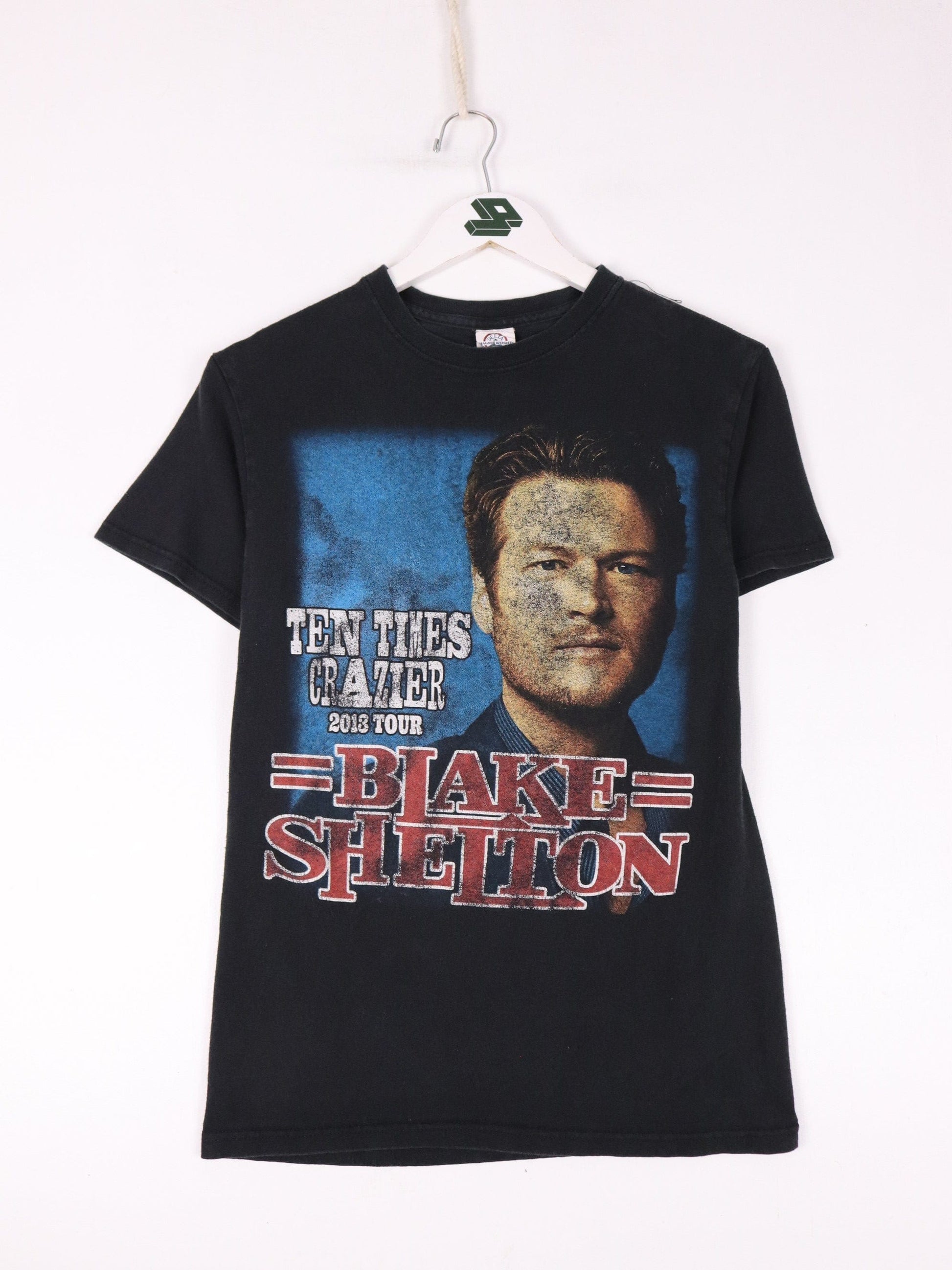 Blake Shelton T Shirt Mens Small Black Ten Times Crazier Tour