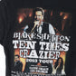 Blake Shelton T Shirt Mens Small Black Ten Times Crazier Tour