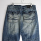 Bluenotes Pants Mens 36 x 34 Blue Denim Jeans Slim Straight