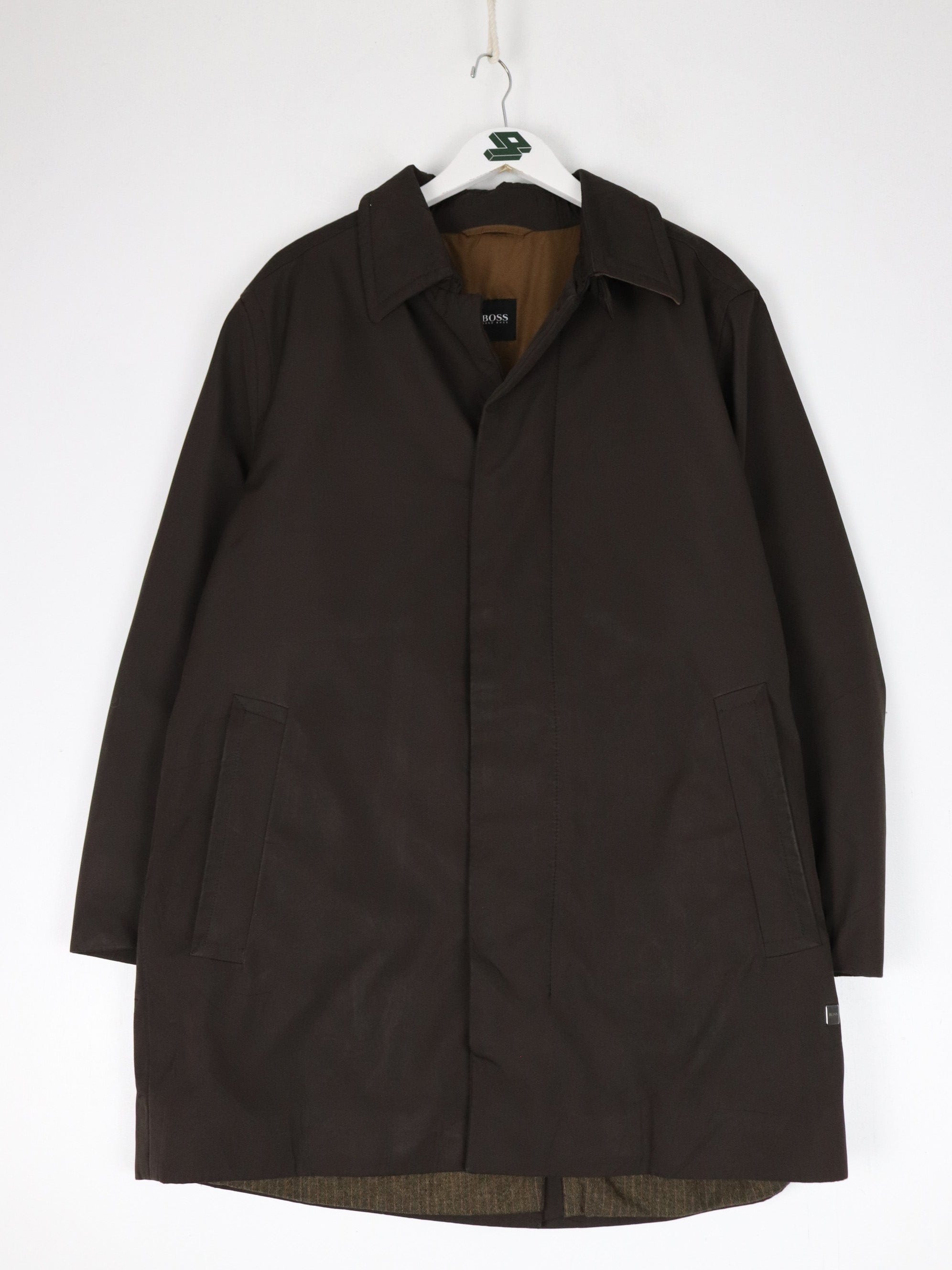 Mens hugo boss best sale coat