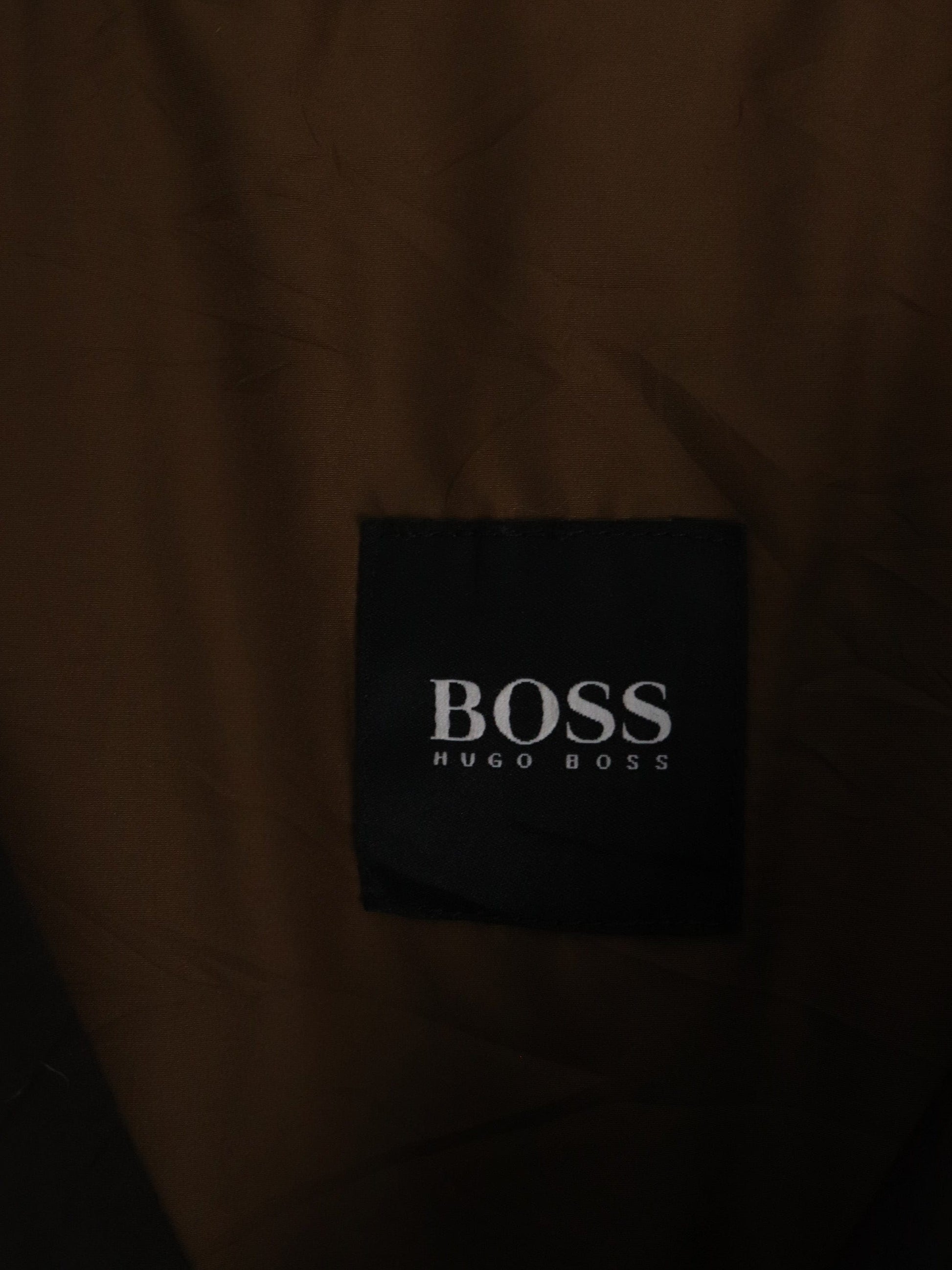 Boss Jackets & Coats Hugo Boss Jacket Mens Large Brown Corio Coat