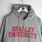 Bradley University Sweatshirt Mens XL Grey Hoodie from propervintagecanada