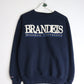 Brandeis University Sweatshirt Mens Small Blue College from propervintagecanada