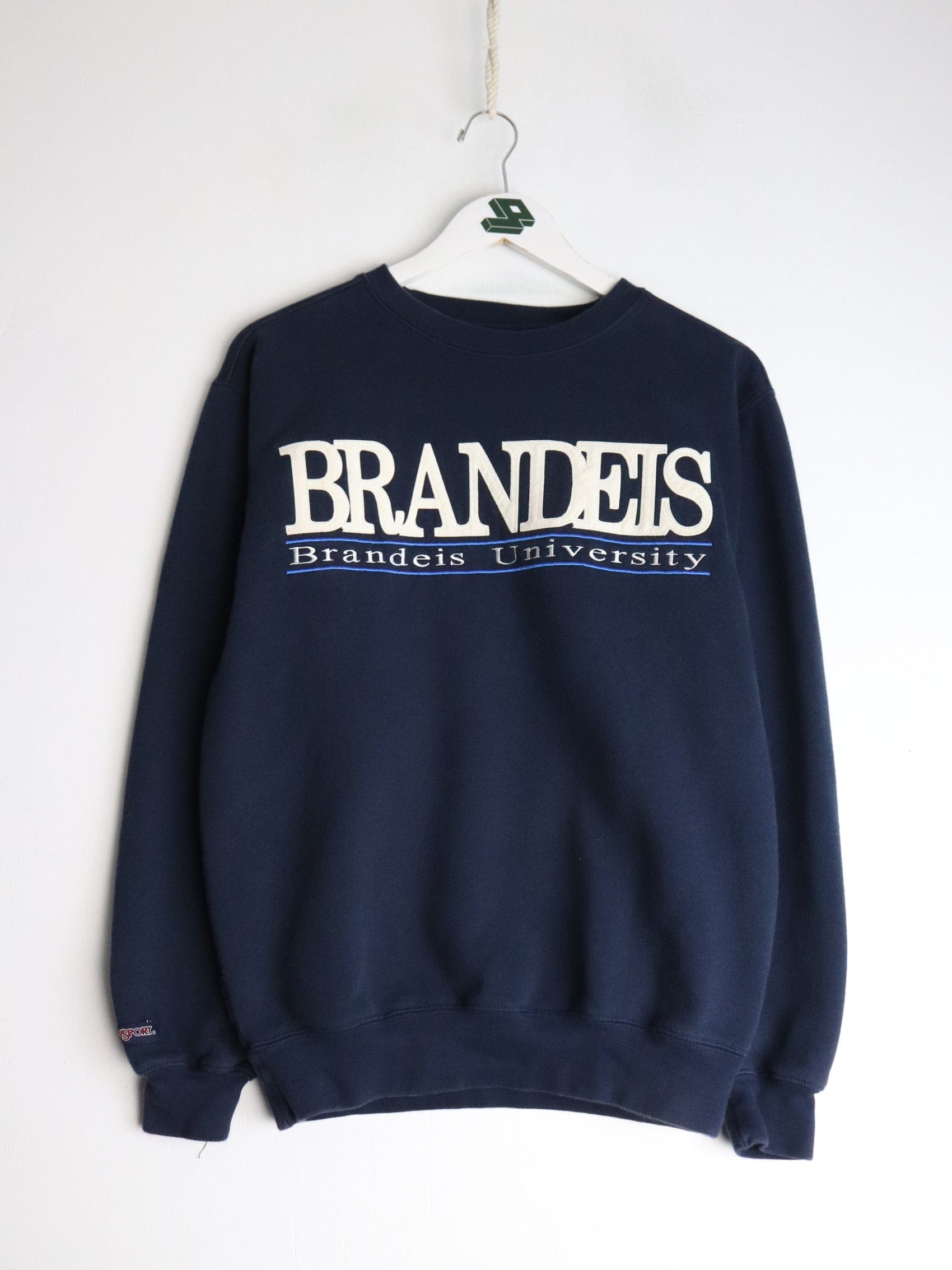 Brandeis University Sweatshirt Mens Small Blue College from propervintagecanada
