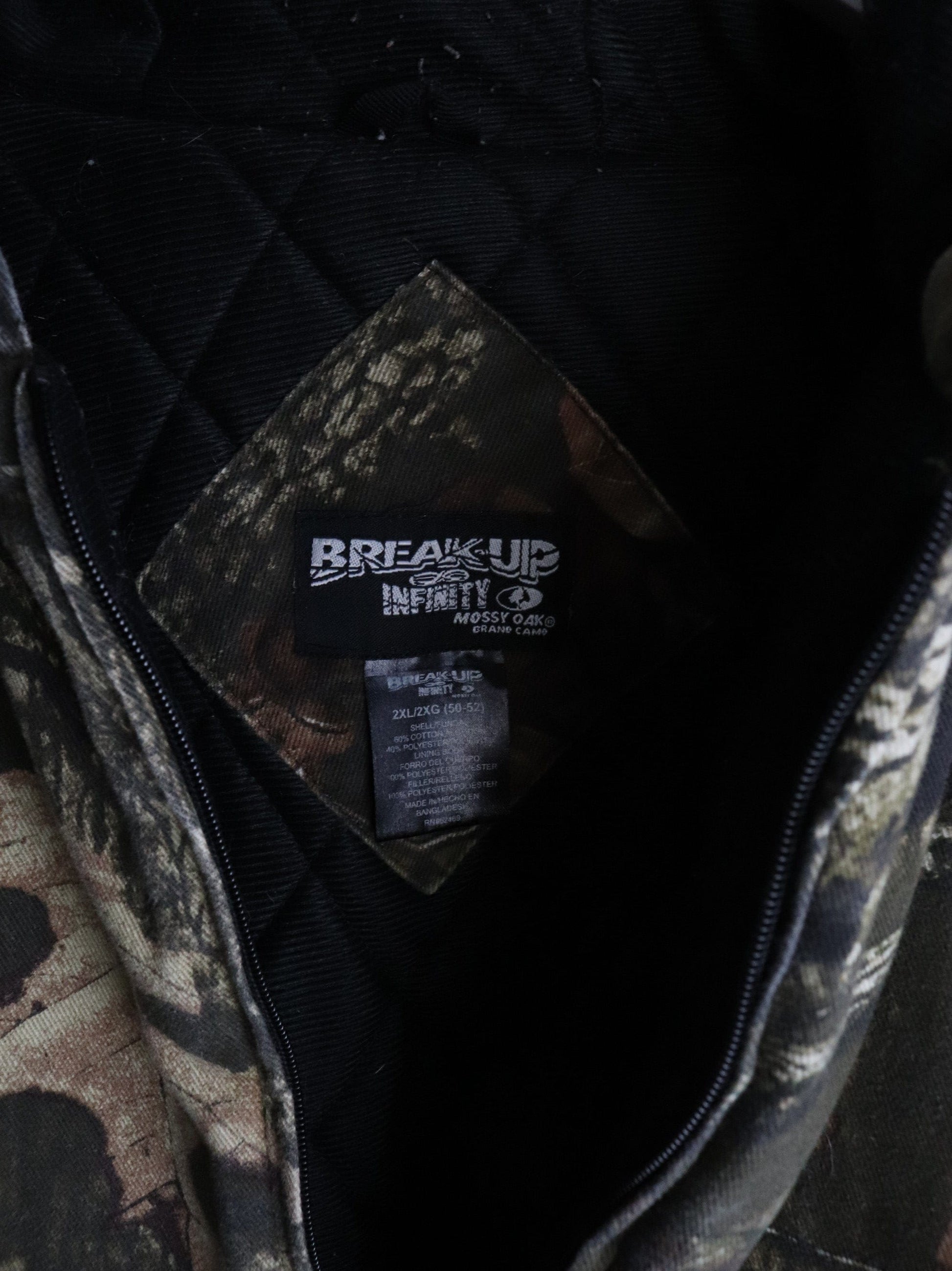Break Up Infinity Jacket Mens 2XL Green Tree Camo from propervintagecanada