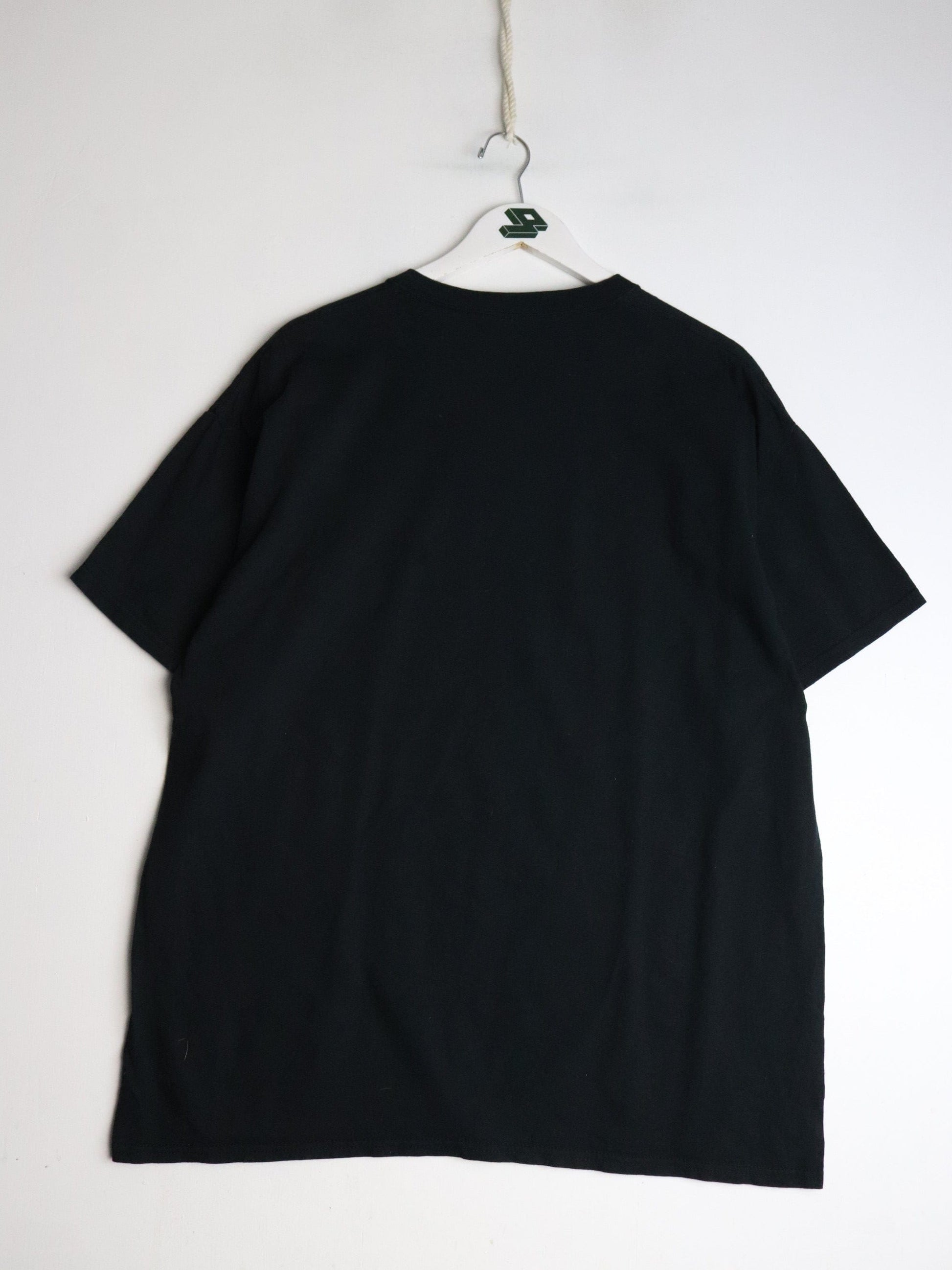 Breaking News Nobody Cares T Shirt Mens XL Black Funny from propervintagecanada