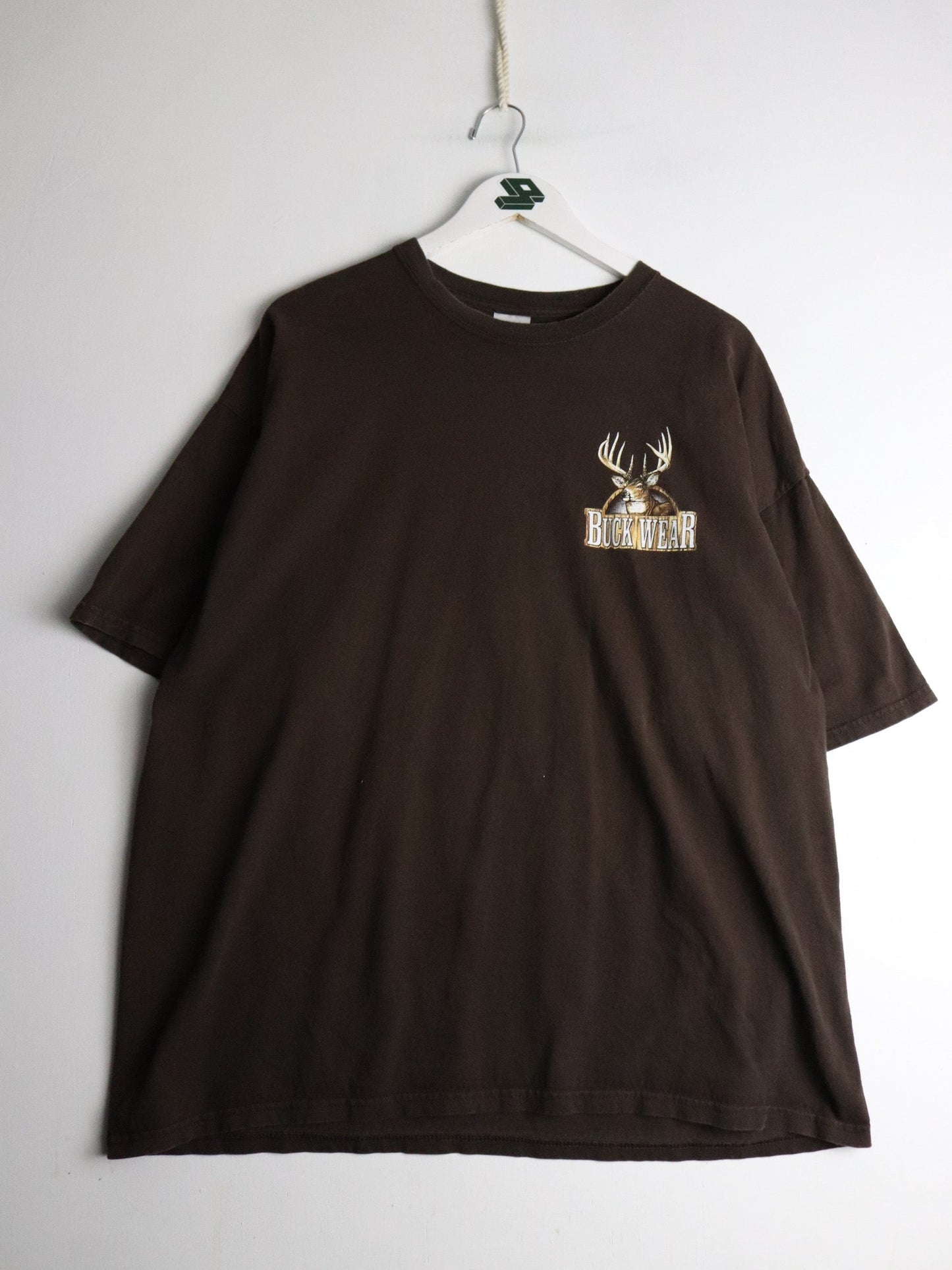 Buckwear T Shirt Mens 2XL Brown Deer Outdoors from propervintagecanada