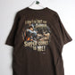Buckwear T Shirt Mens 2XL Brown Deer Outdoors from propervintagecanada