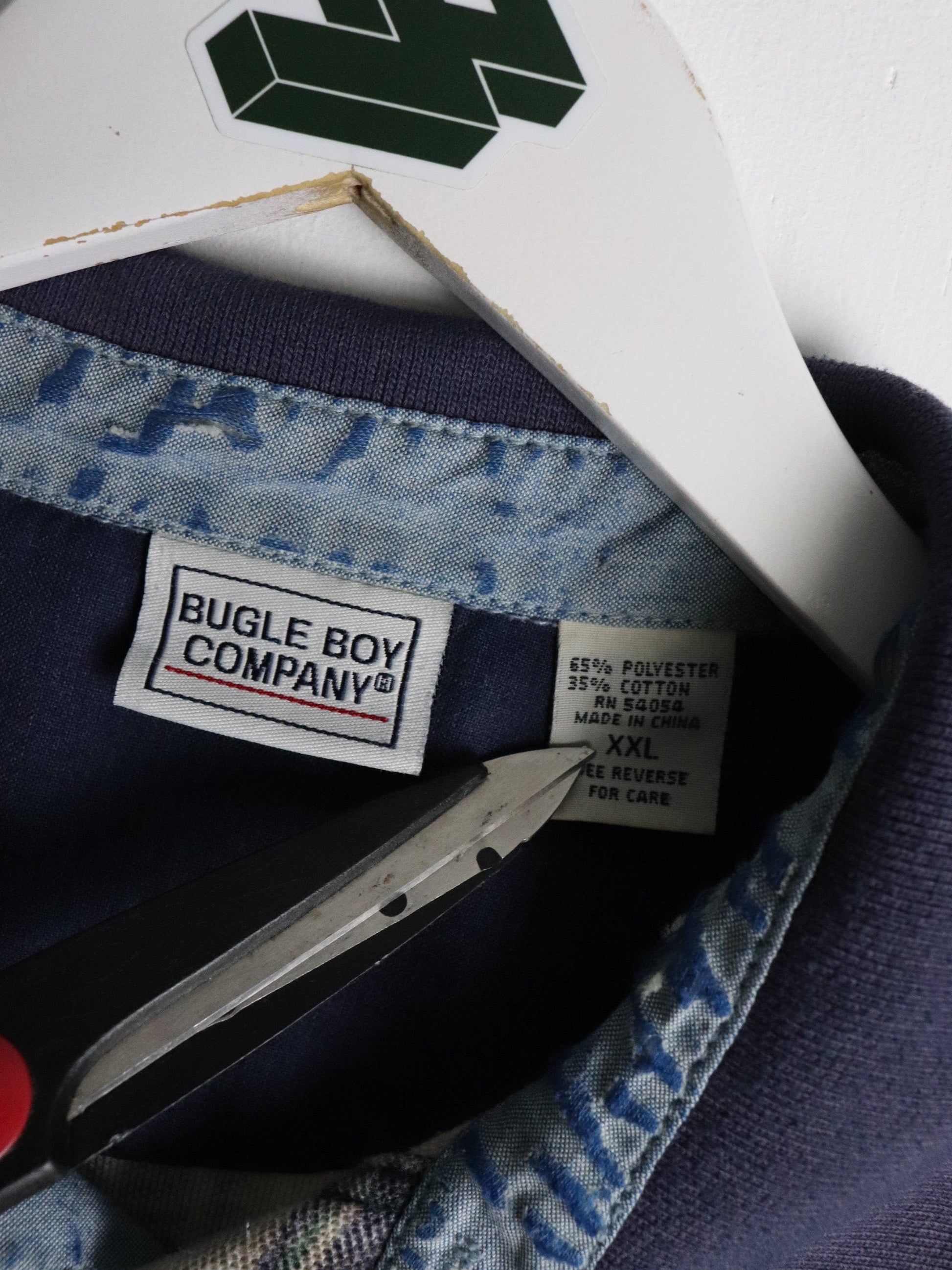 Bugle Boy Polo Shirt Mens 2XL Beige from propervintagecanada