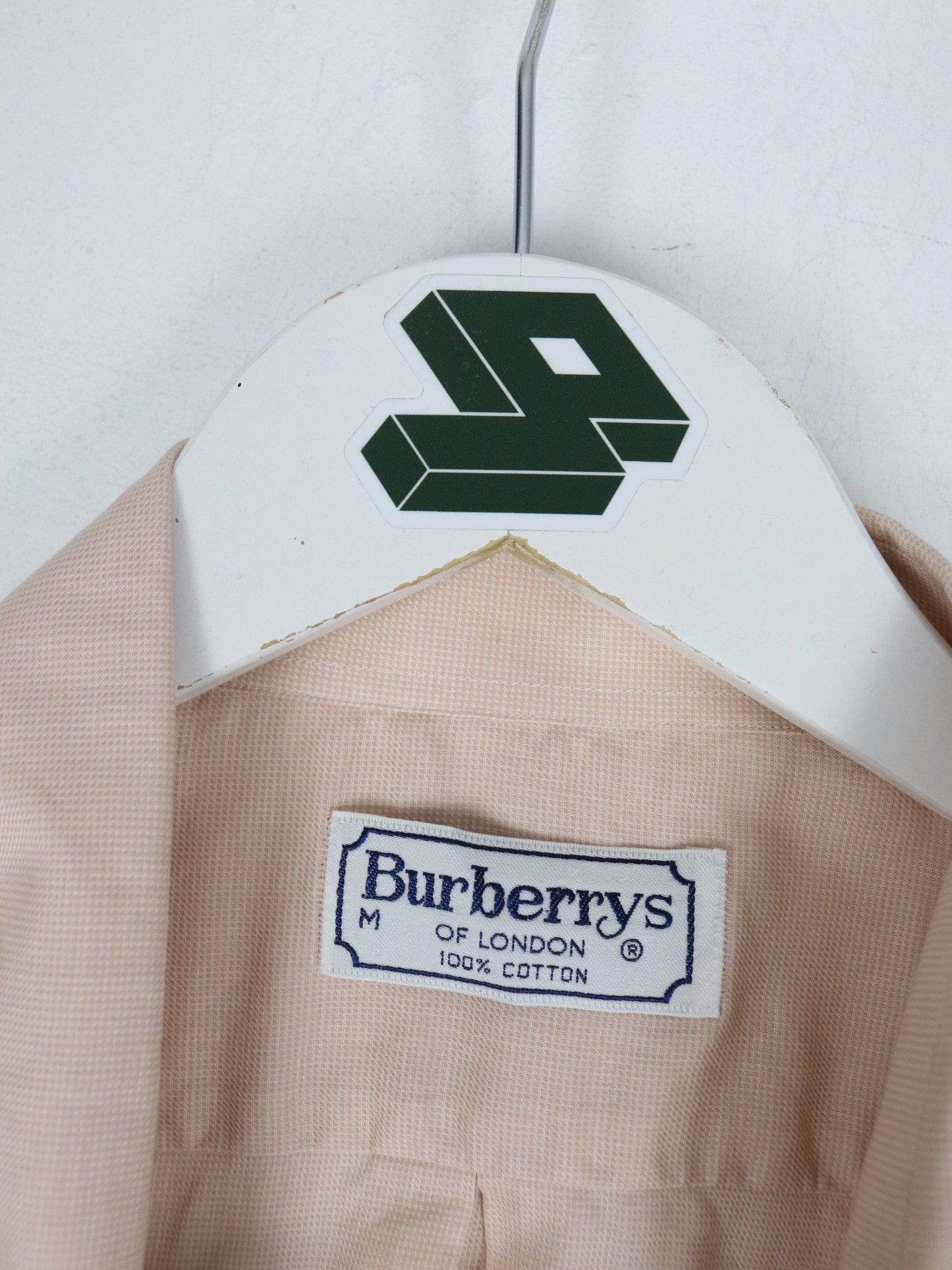 Burberry Button Up Shirts Burberrys of London Shirt Mens Medium Pink Button Up