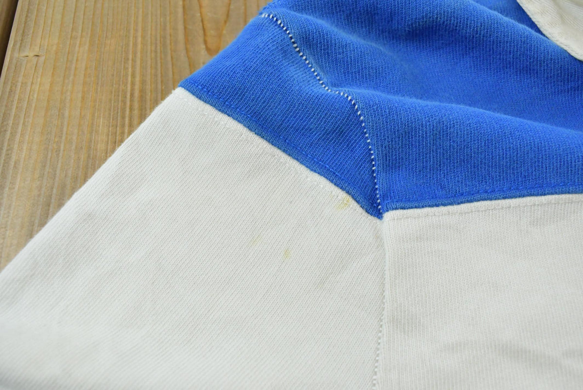 Vintage 1990s Abercrombie & Fitch New York Striped Rugby Long Sleeve Polo Shirt Men's M