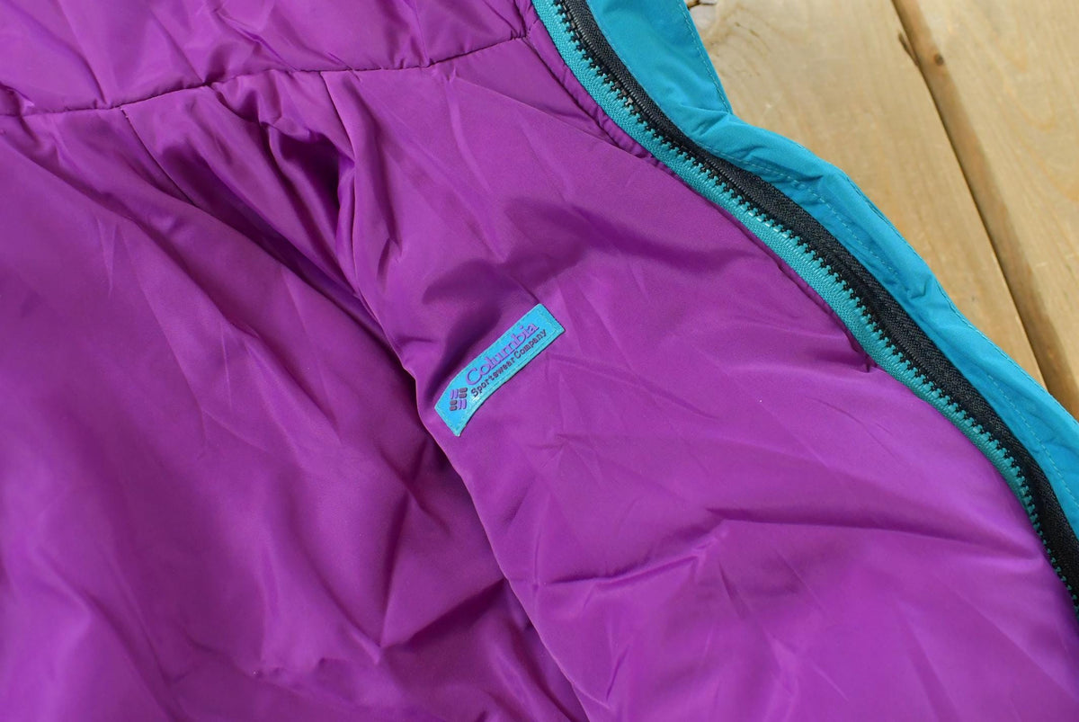 Vintage 1990s Columbia Shell Liner Full Zip Jacket Women's L