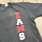 Vintage 1990s EAMS Big E Souvenir Graphic Print T-Shirt Mens M