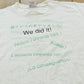 Vintage 1990s We Did It Multiple Languages Translation Promotional T-Shirt Men's L