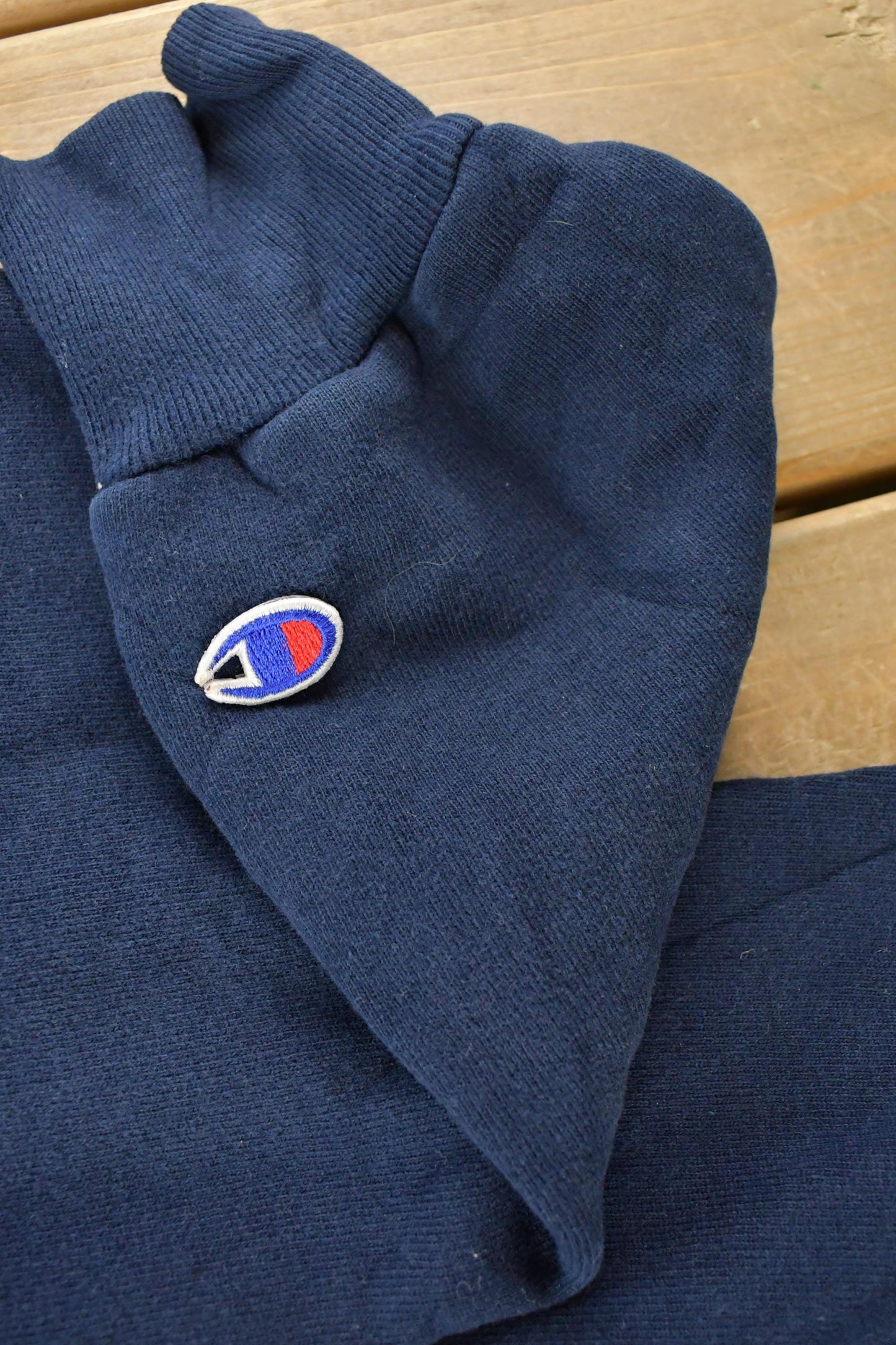 Vintage 1990s Champion Script Logo Crewneck Sweatshirt Men's Medium