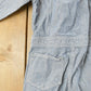 Vintage 1970s Key Imperial Denim Herringbone Mechanics Coveralls Women's 27 x 23