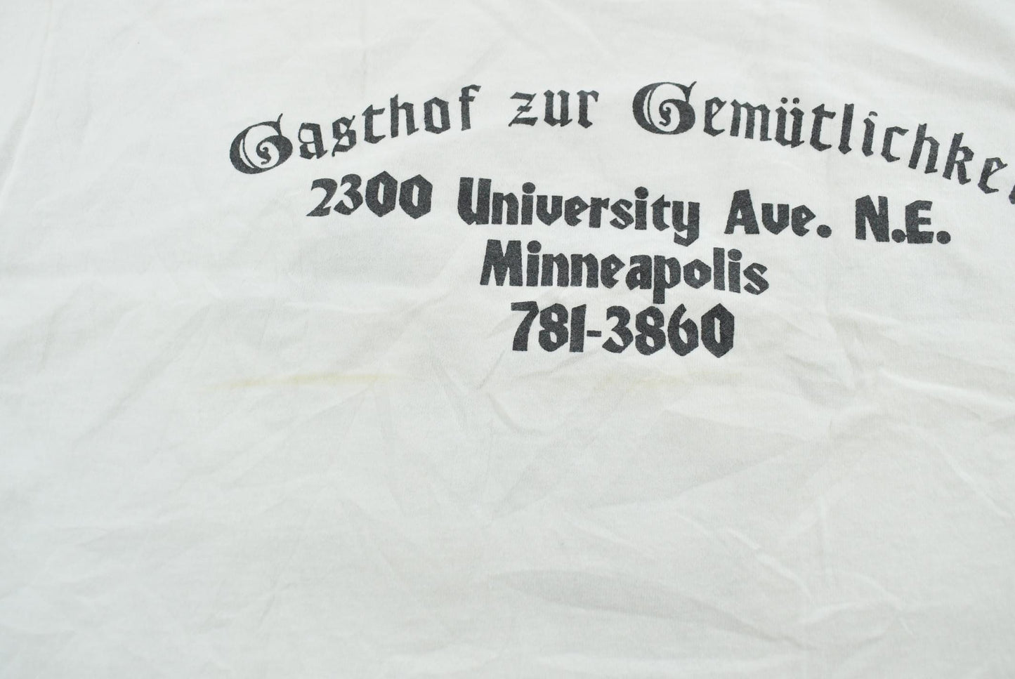 Vintage 1990s Hoi Hoi Hoi German Inn Minneapolis Minnesota Souvenir T-Shirt Men's L