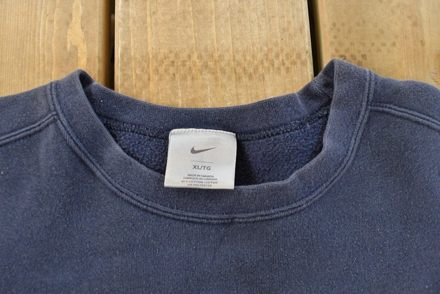 Vintage 2000s Nike Mini Swoosh Crewneck Sweatshirt Men's XL