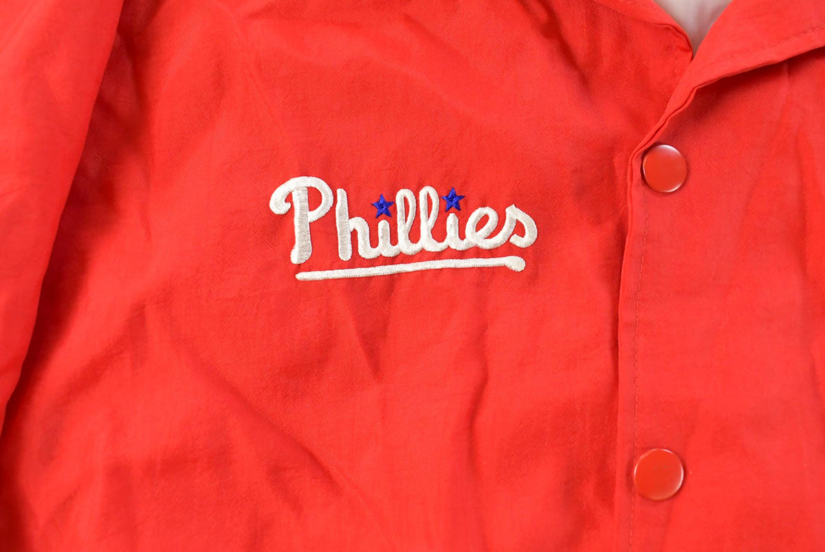 Vintage 1990s Philadelphia Phillies MLB Starter Windbreaker Jacket Men's XL