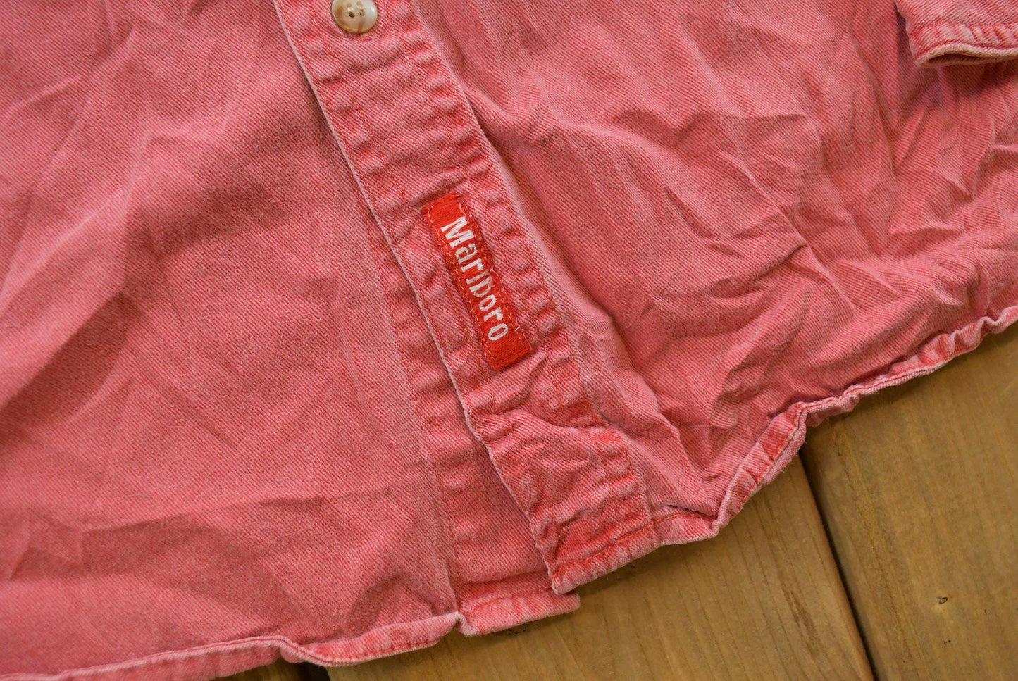 Vintage 1990's Marlboro Adventure Team Button Up Shirt Men's XL