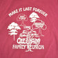 Vintage 1990 Make It Last Forever Gilliam Family Reunion Souvenir Travel T-Shirt Mens L