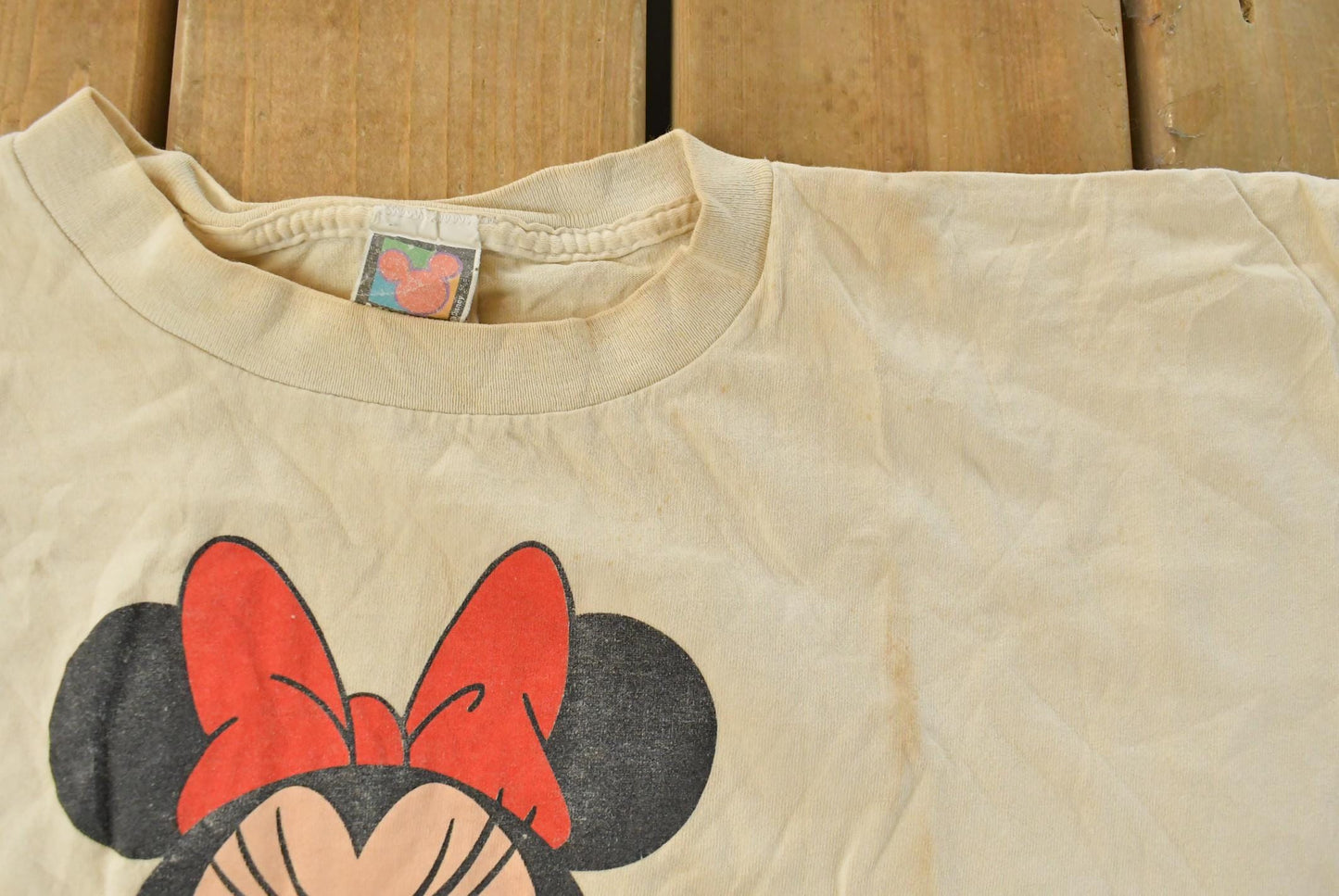 Vintage 1990s Disney Minnie Mouse Oversized Pyjamas Sleeping T-Shirt ONE SIZE