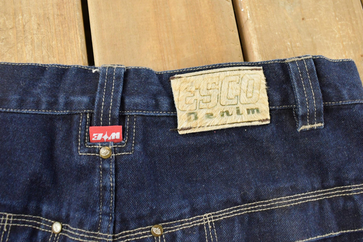 Vintage Y2K Esco Baggy Hip Hop Denim Jeans Men's 35 x 33