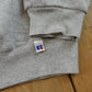 Vintage 1990s Russell Athletic Blank Gray Crewneck Sweatshirt Men's L