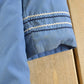Vintage 1970s Hudson Bay Wool Embroidered Parka Jacket Shell Fur Trim Women's L