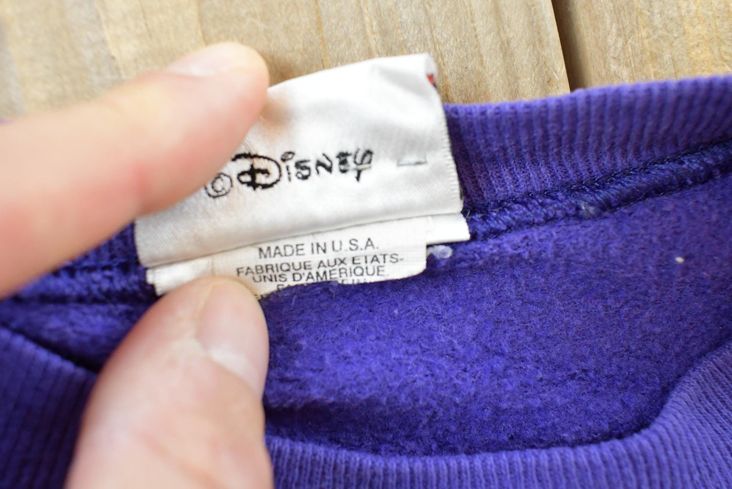 Vintage 1990s Walt Disney World Minnie Mouse Crewneck Sweatshirt Youth M