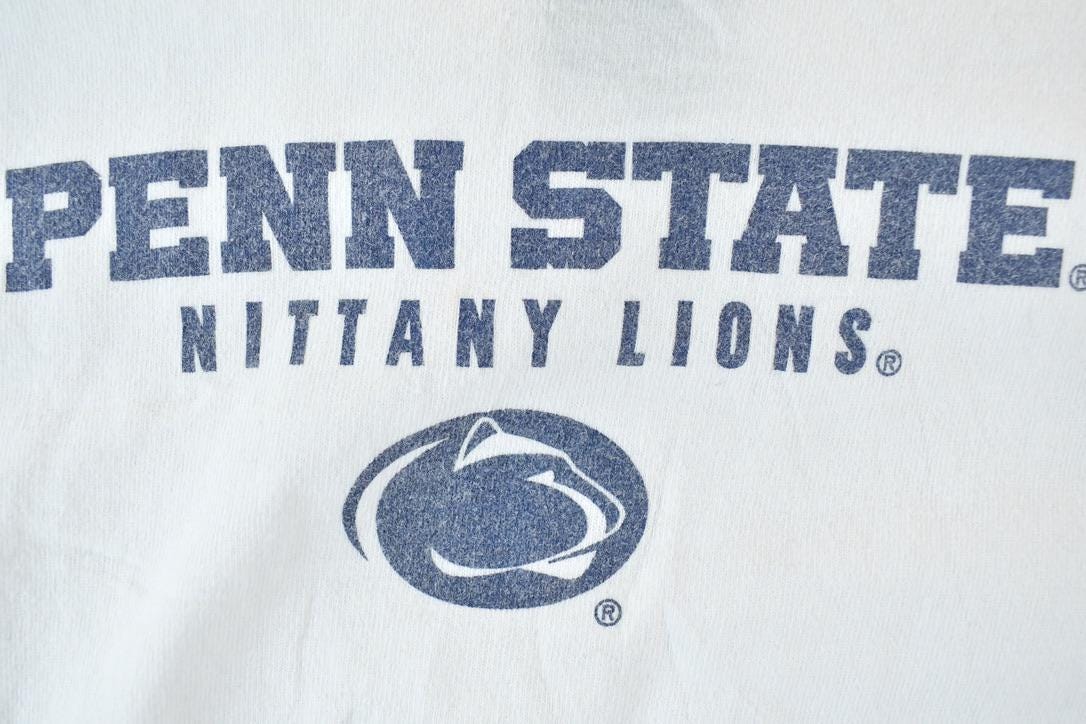 Vintage 1990 Nike Penn State University Collegiate T-Shirt Men's Medium