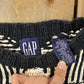 Vintage 1990s Gap Pattern Hand Knit Sweater Women's S