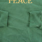 Vintage 1990s M&C Sportswear Peace Embroidered Crewneck Sweatshirt Men's 2XL